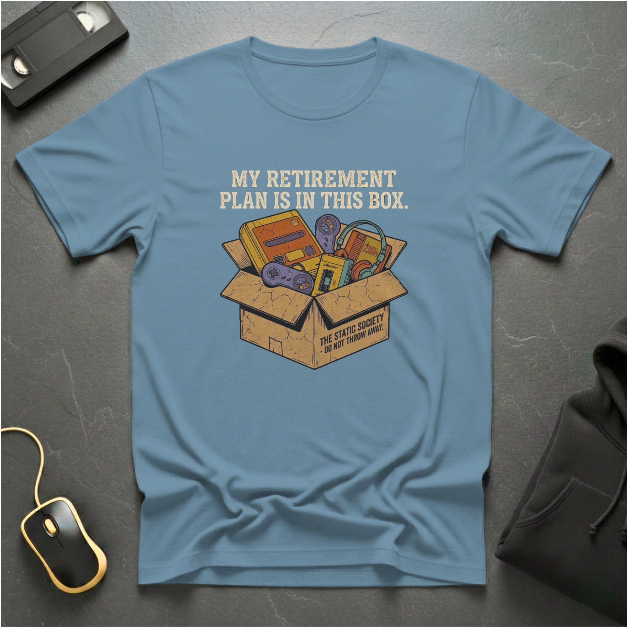 Retirement Plan Box T-Shirt