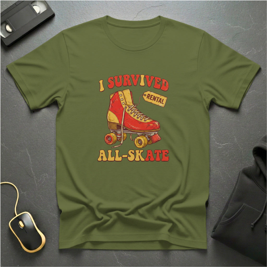 I Survived All Skate T-Shirt