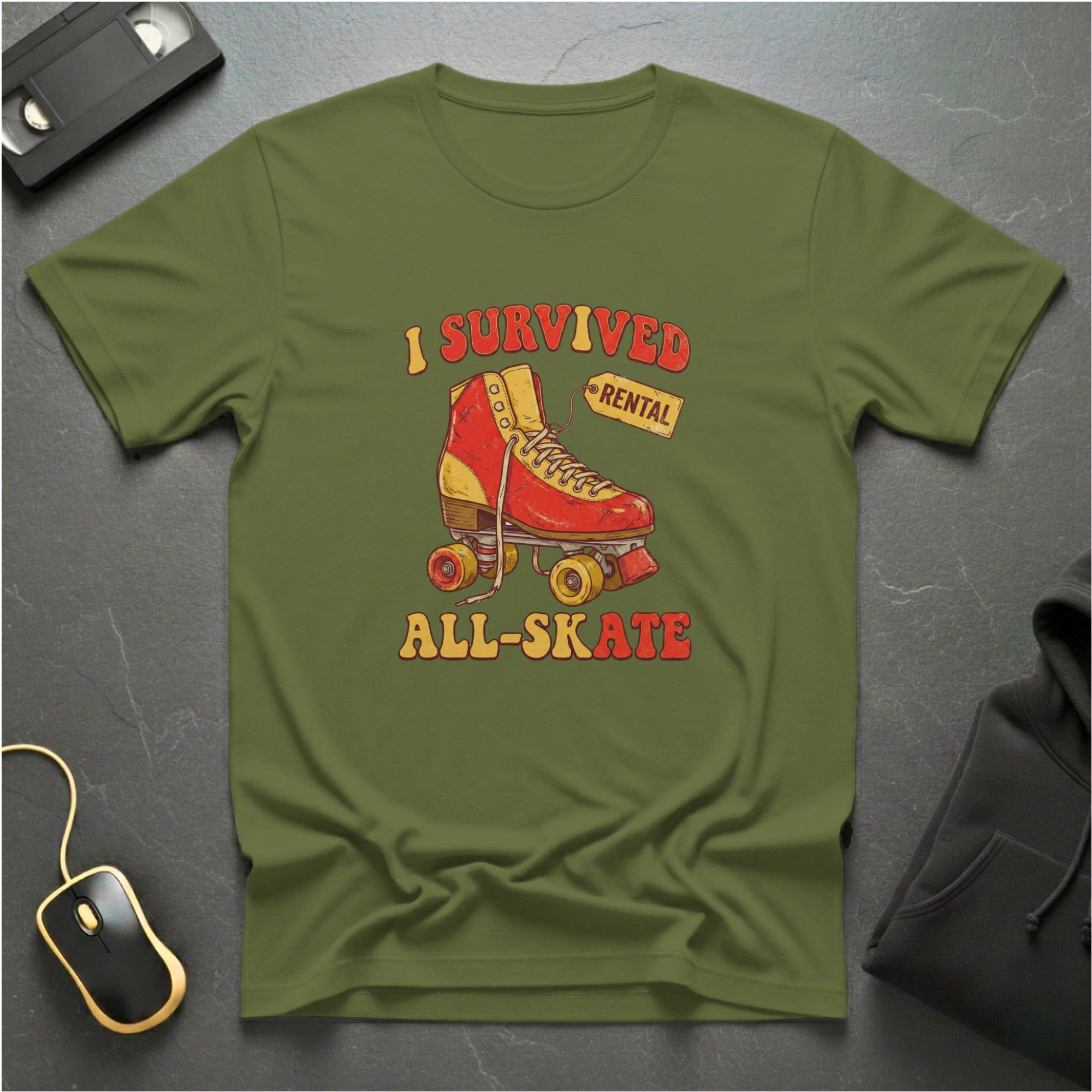 I Survived All Skate T-Shirt