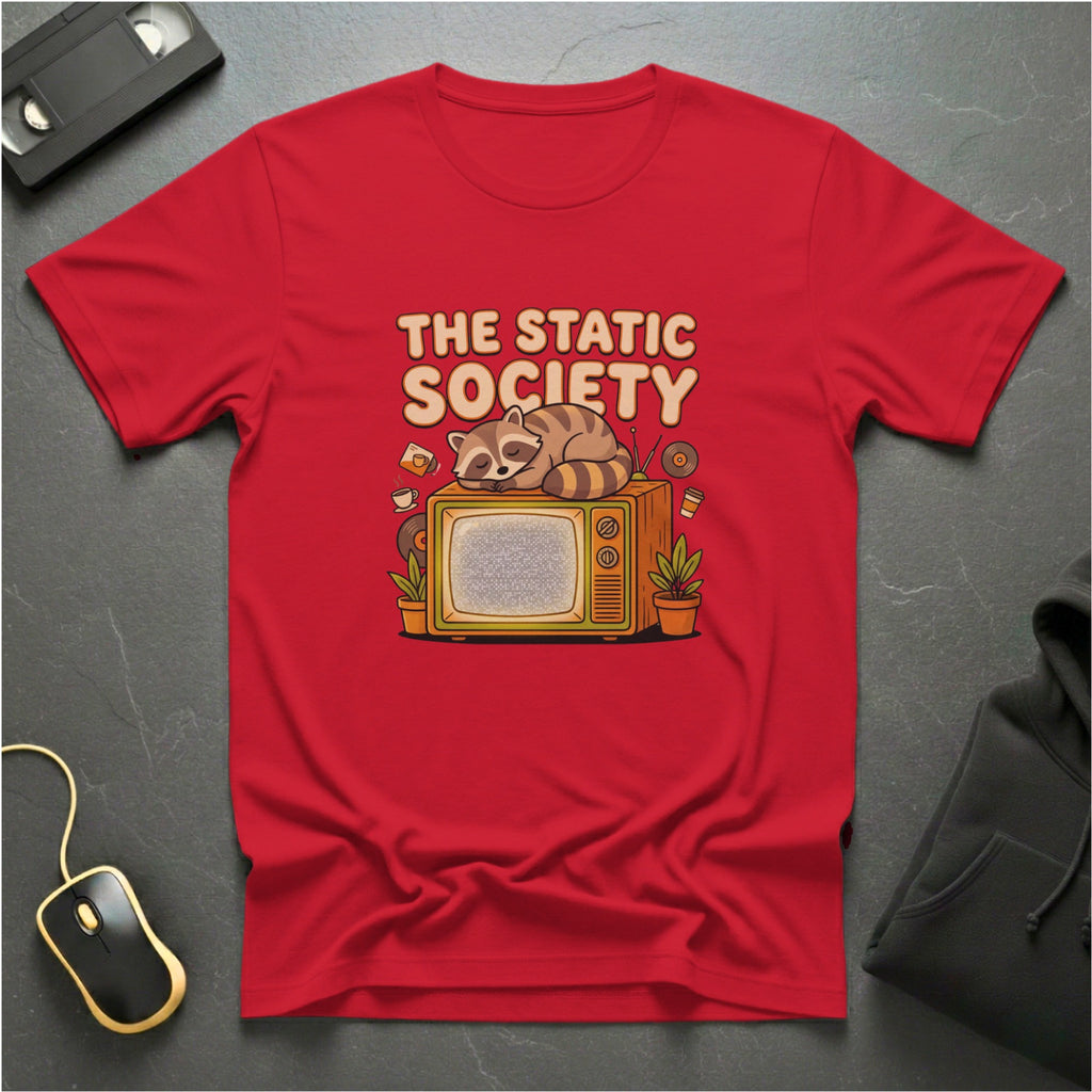 Analog Raccoon T-Shirt