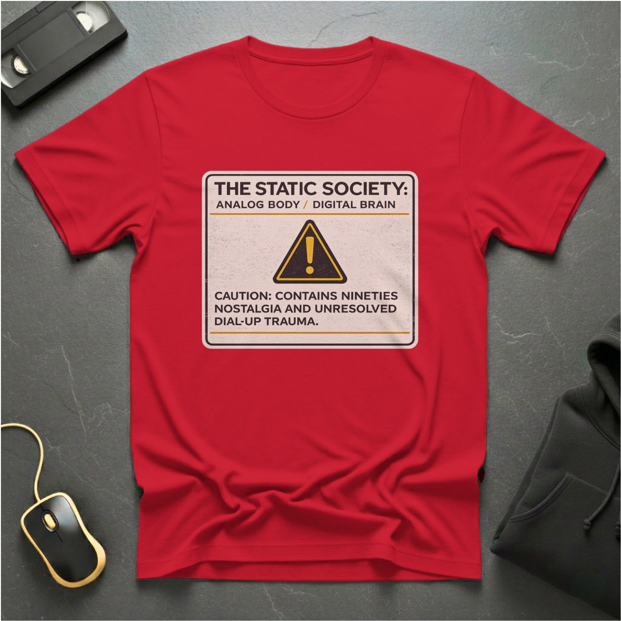 Caution Analog Body T-Shirt