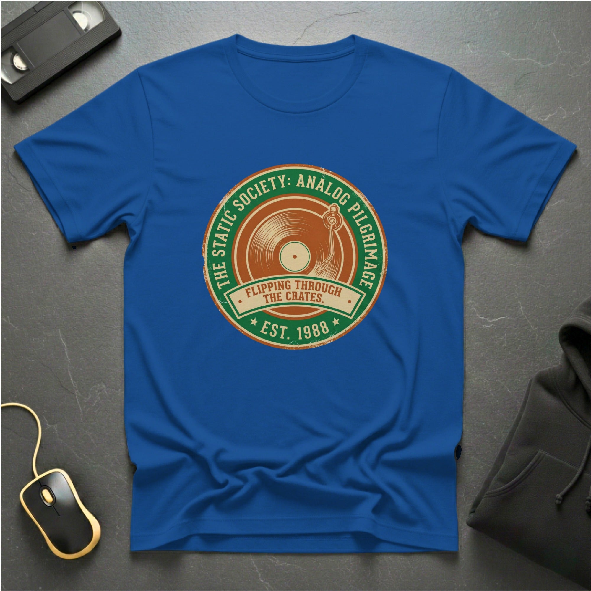 Flipping Through The Crates T-Shirt