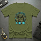 I Survived Dial Up T-shirt