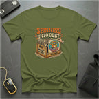 Spinning Into Debt T-shirt