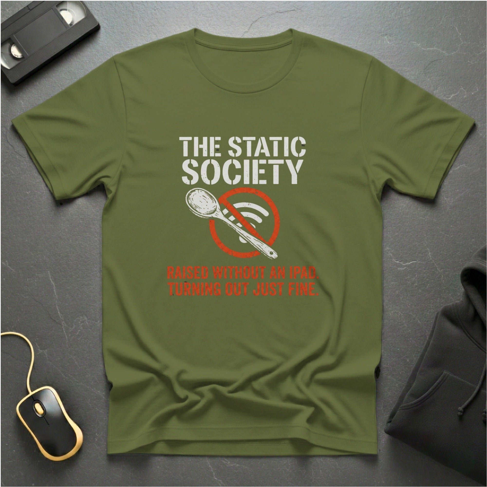 Without An Ipad T-Shirt