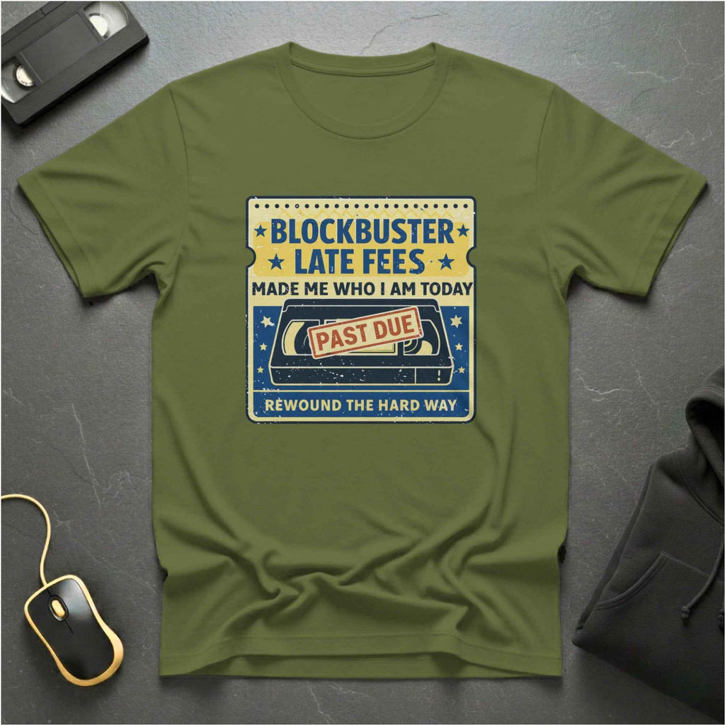 Past Due Late Fees T-Shirt