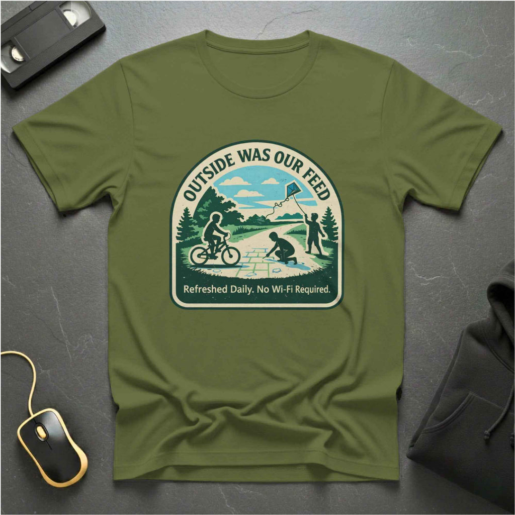 Outside Was Our Feed T-Shirt