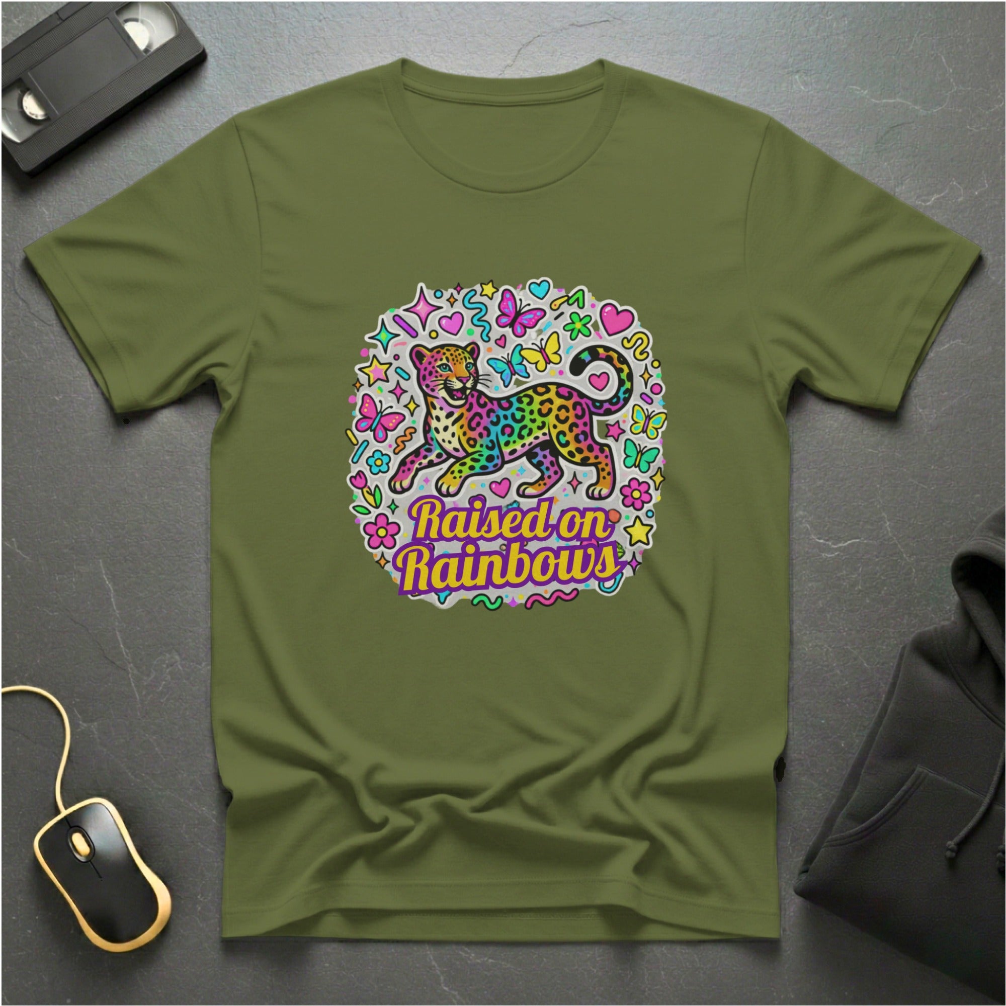 Raised On Rainbows T-Shirt
