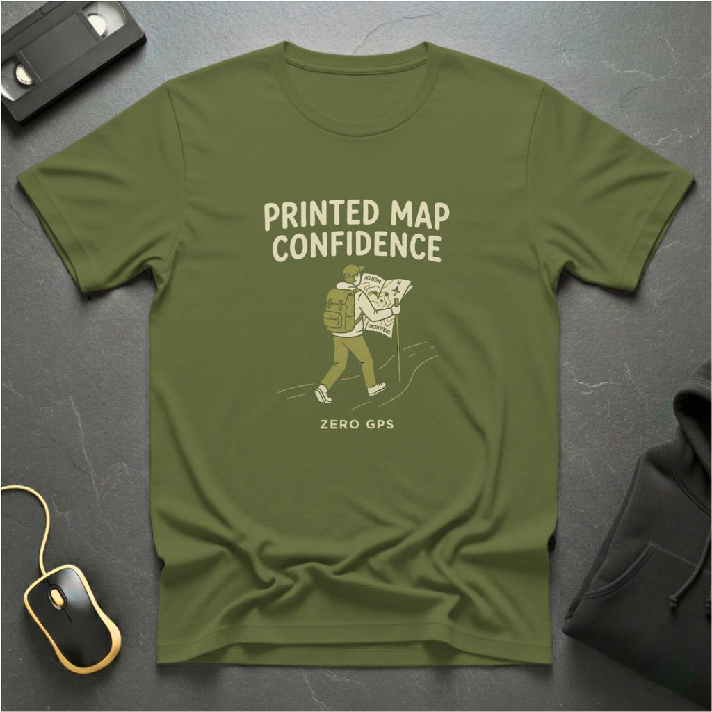 Printed Map T-Shirt