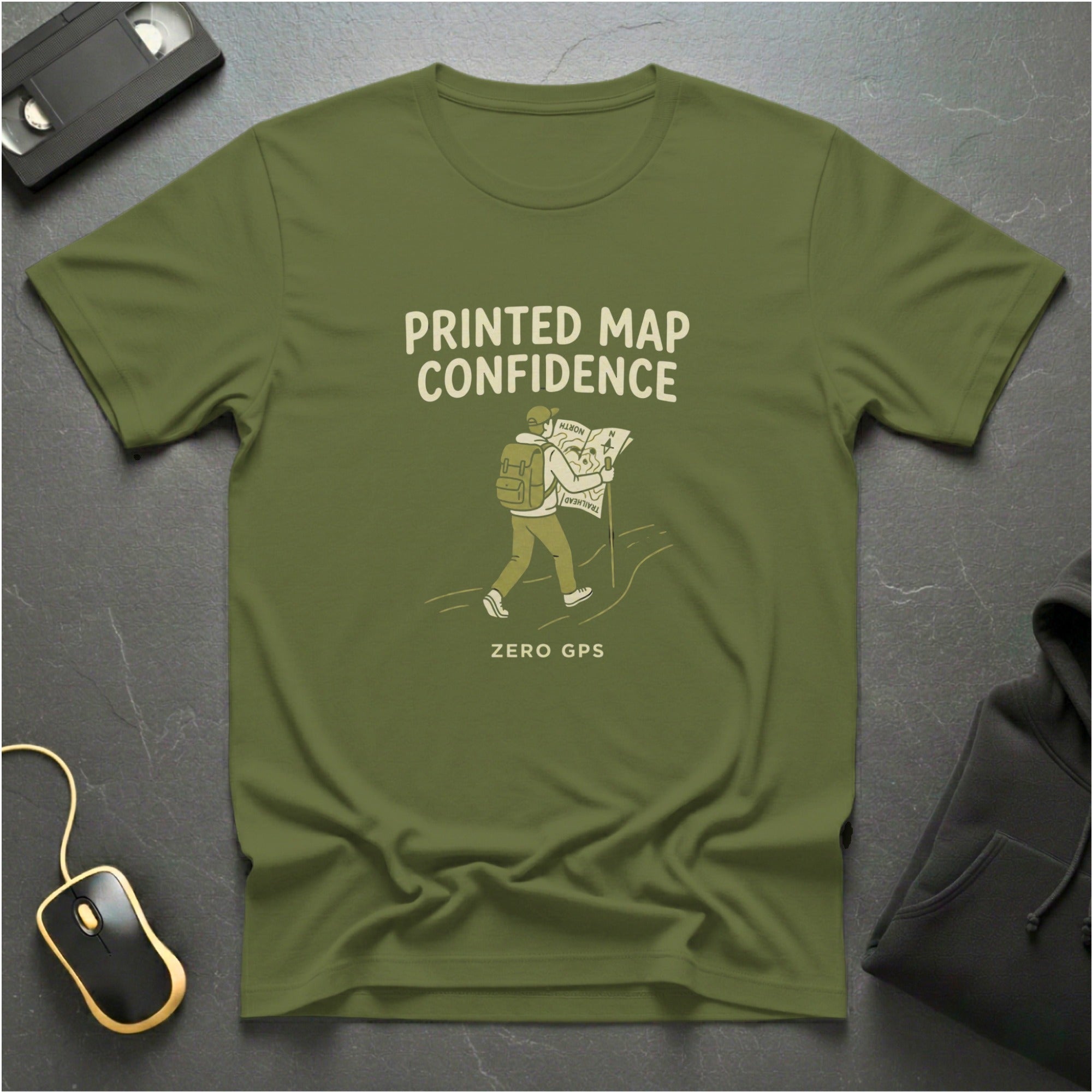 Printed Map T-Shirt