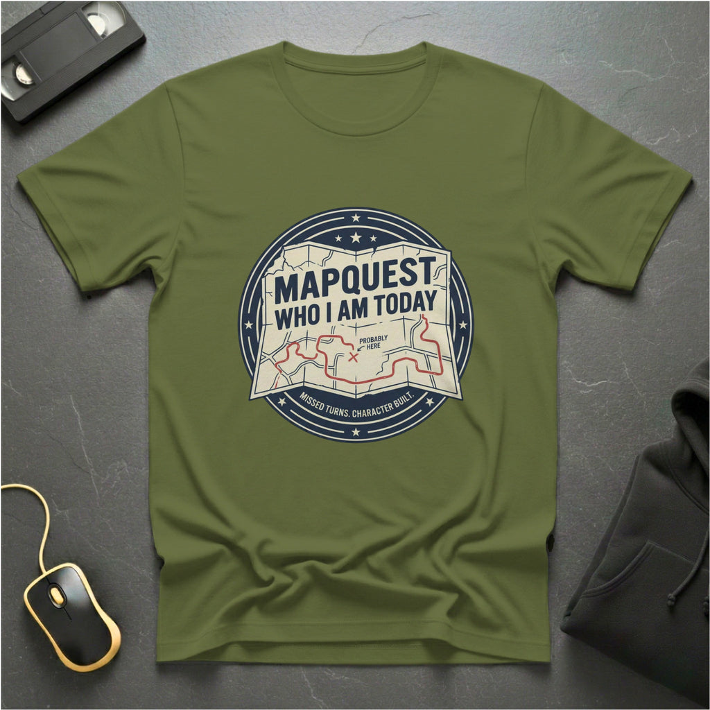 Mapquest Who I Am T-Shirt