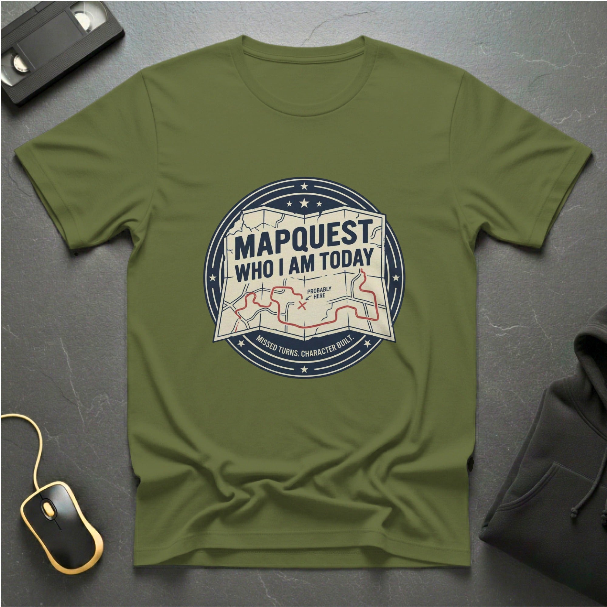Mapquest Who I Am T-Shirt