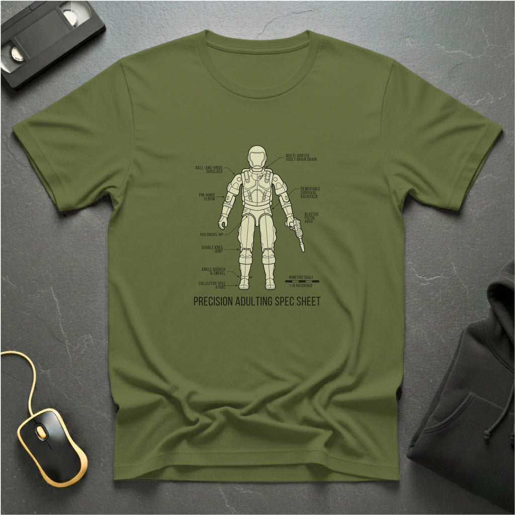 Adulting Spec Sheet T-Shirt