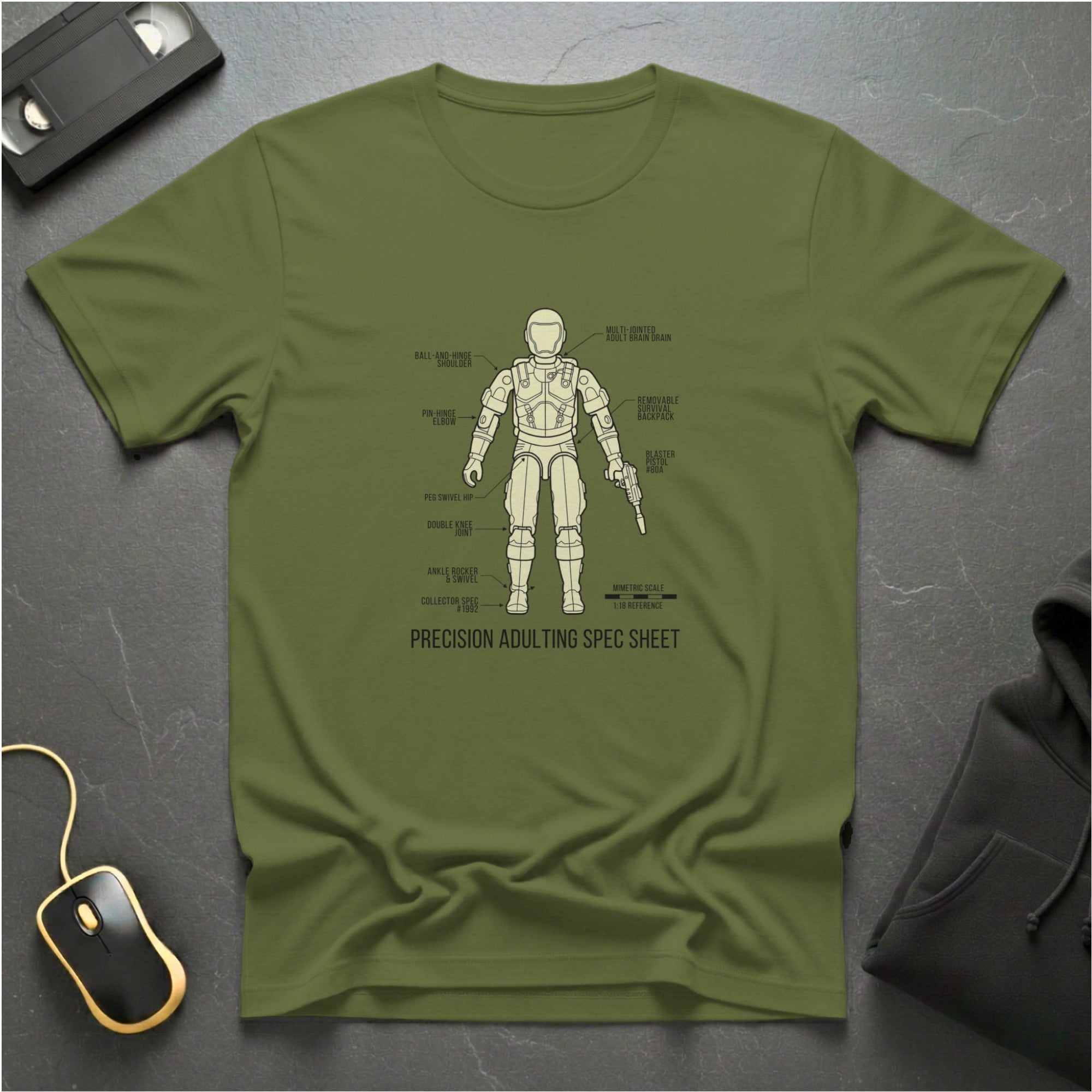 Adulting Spec Sheet T-Shirt