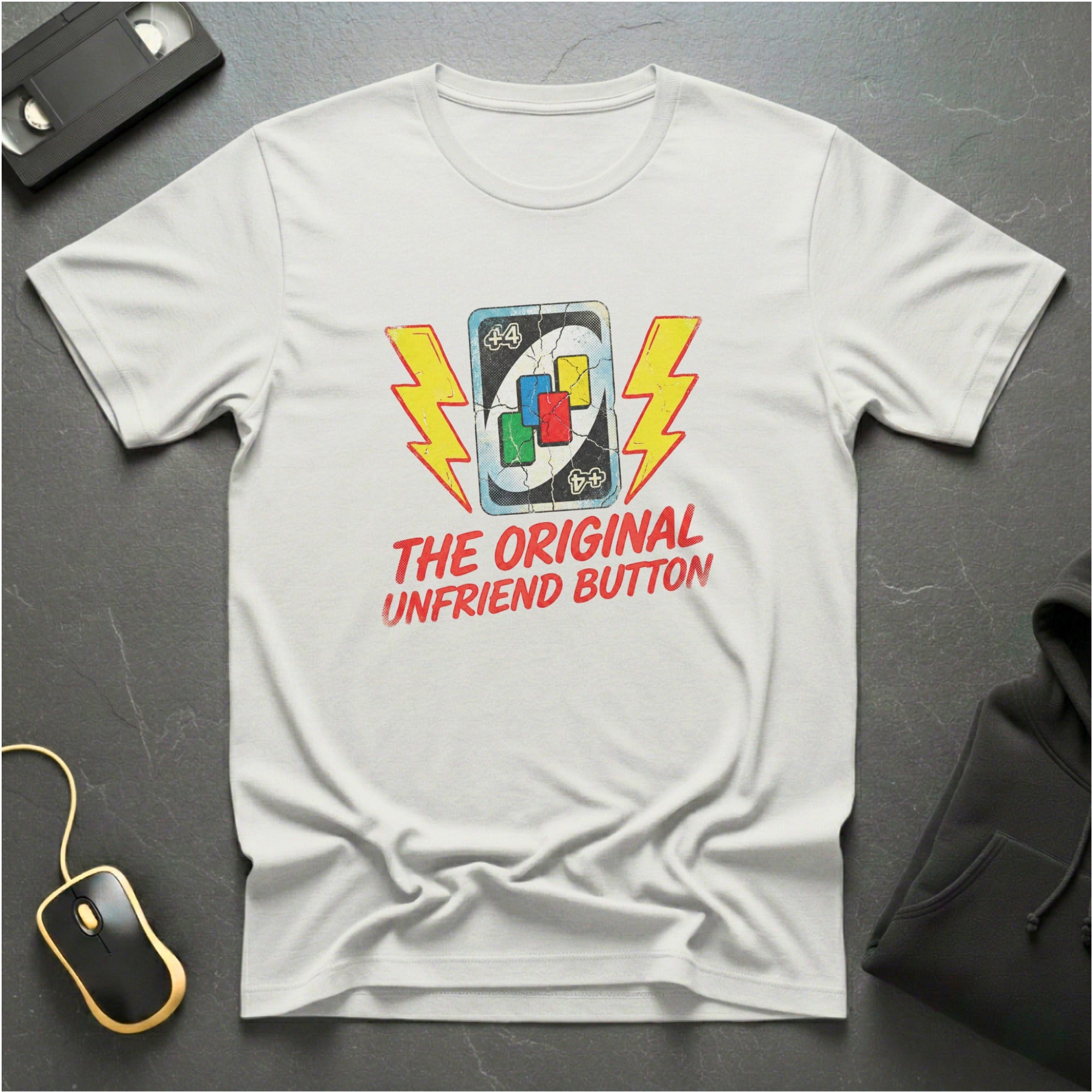 OG Unfriend Button T-Shirt