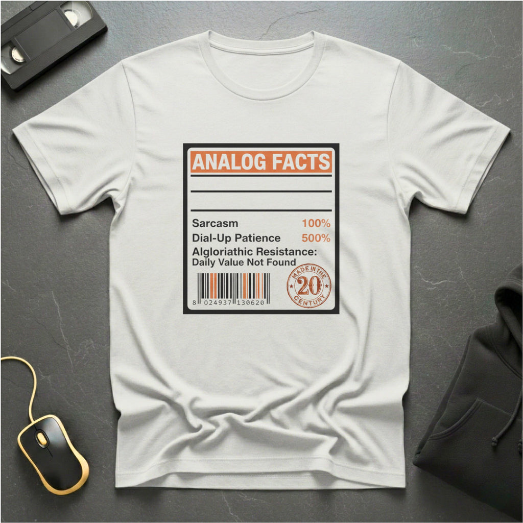 Analog Facts T-shirt