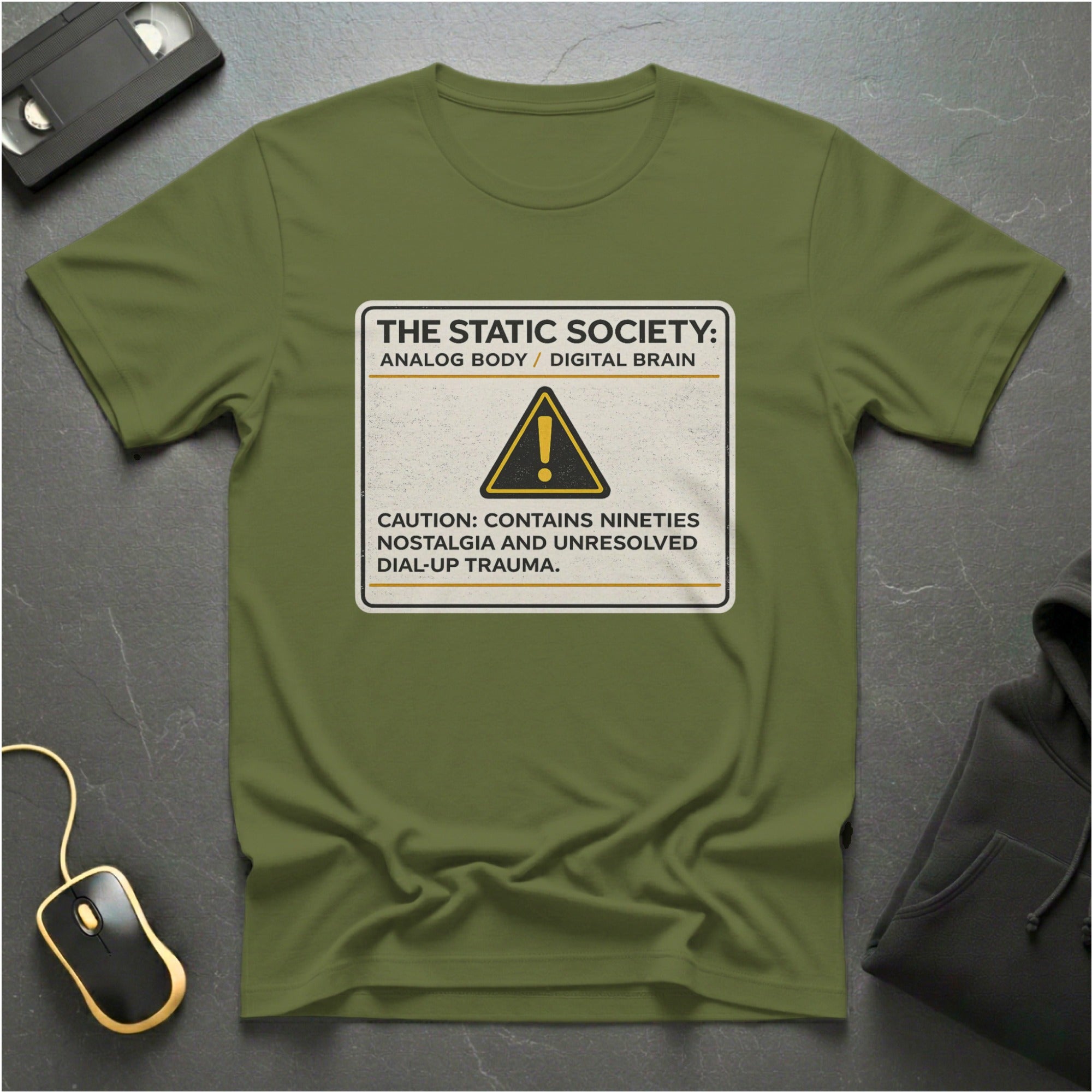 Caution Analog Body T-Shirt