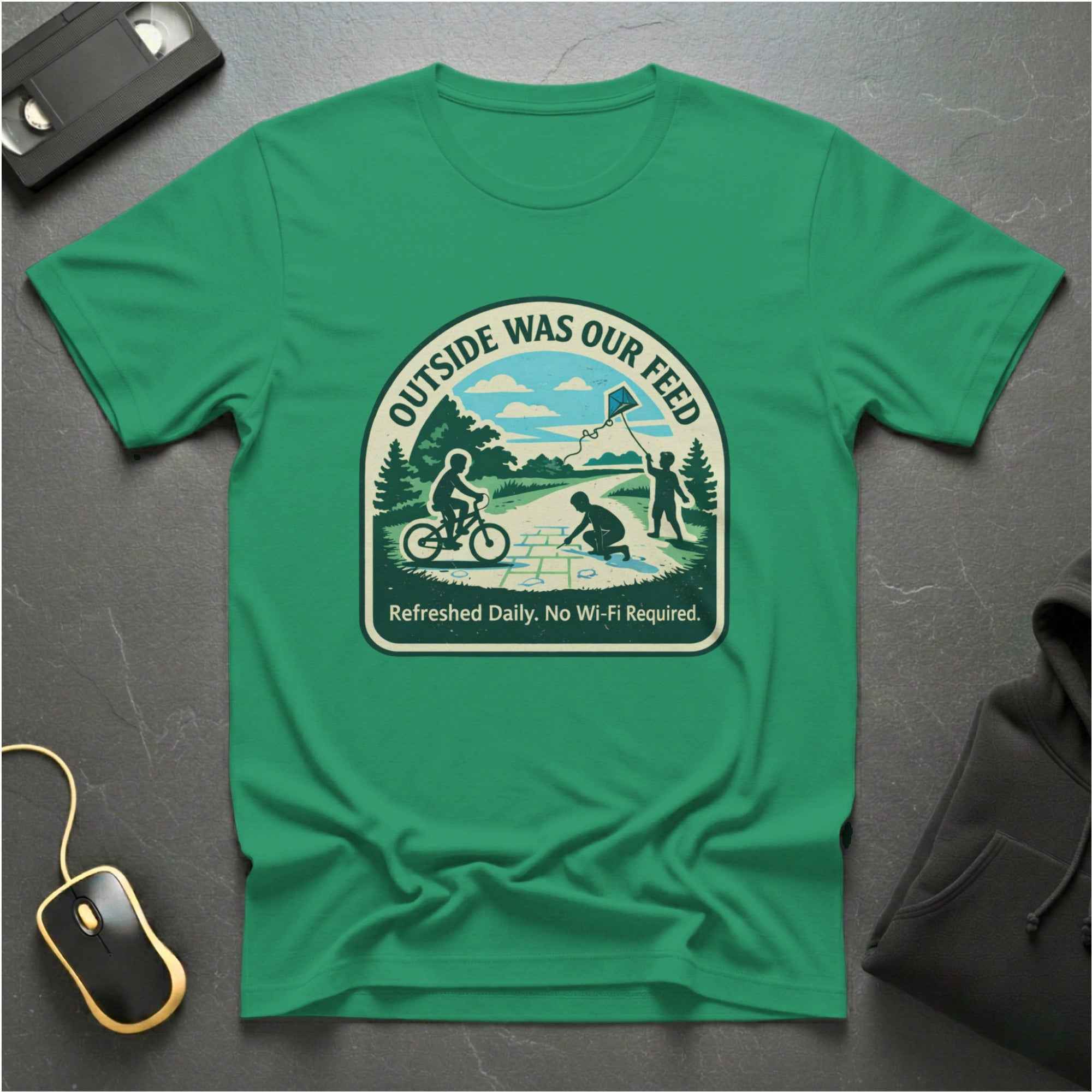 Outside Was Our Feed T-Shirt