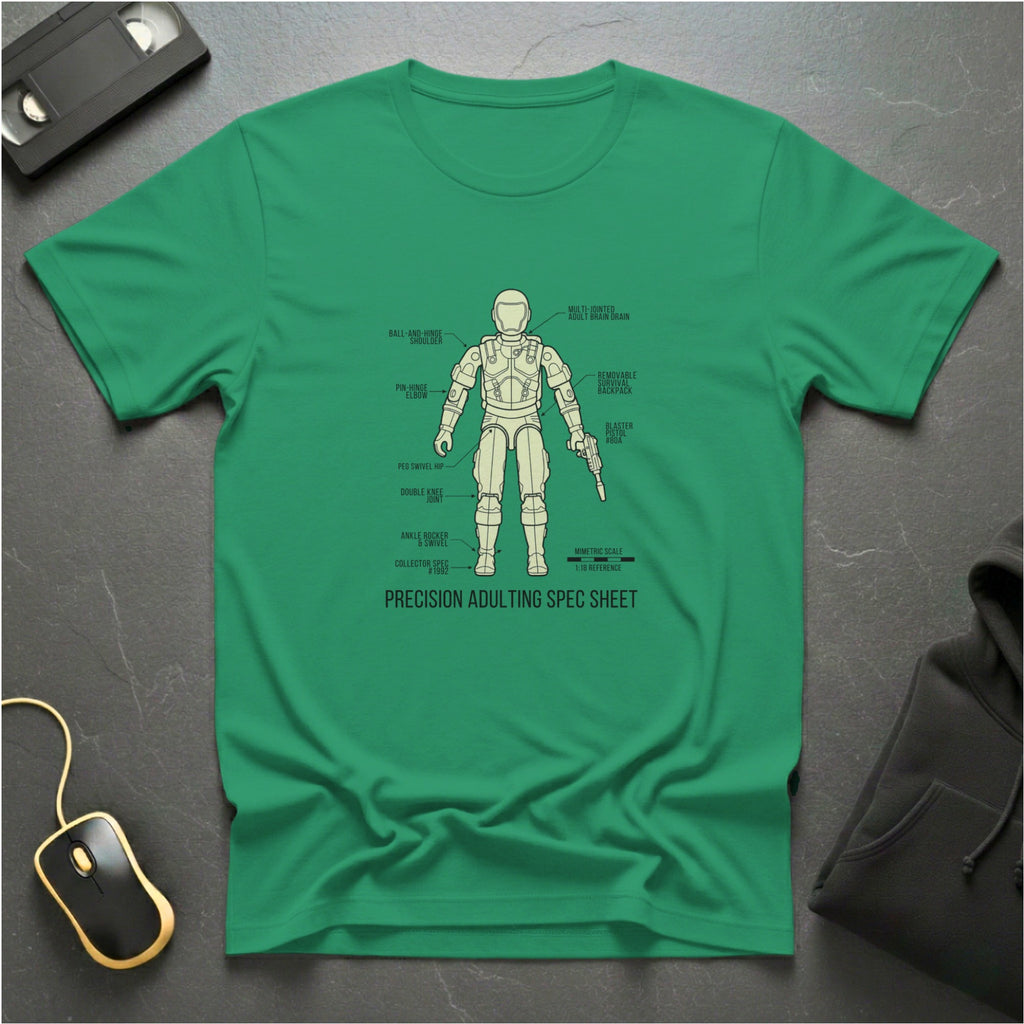 Adulting Spec Sheet T-Shirt