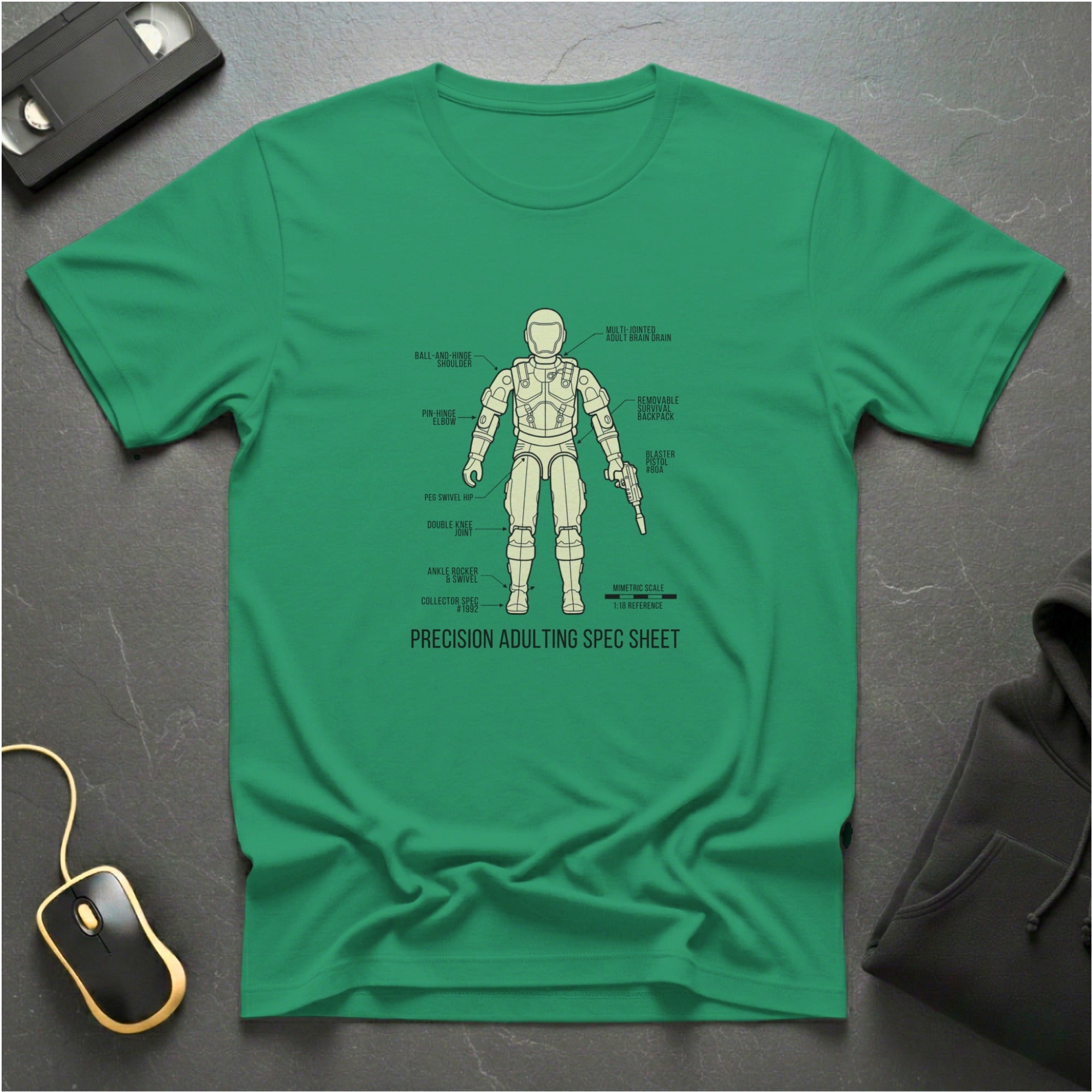 Adulting Spec Sheet T-Shirt