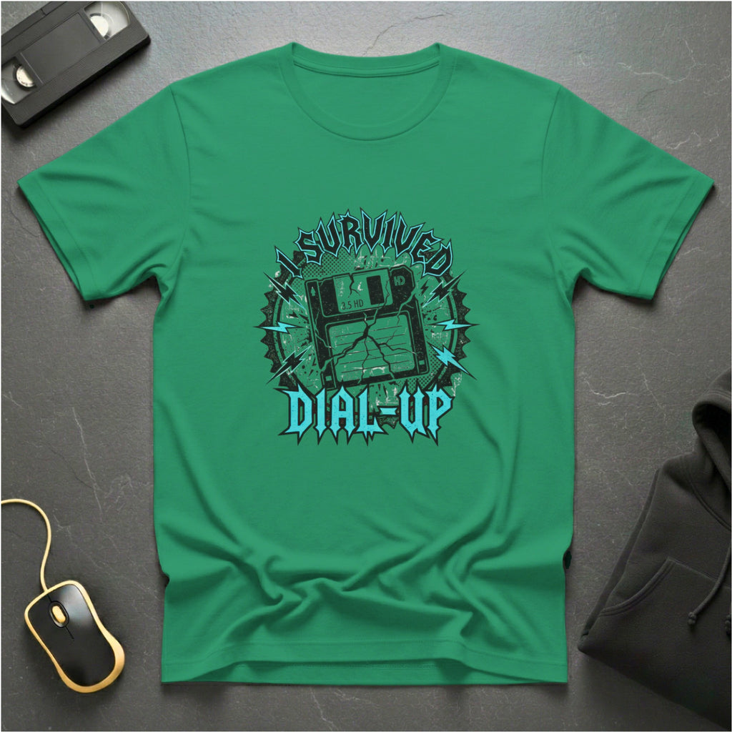 I Survived Dial Up T-shirt