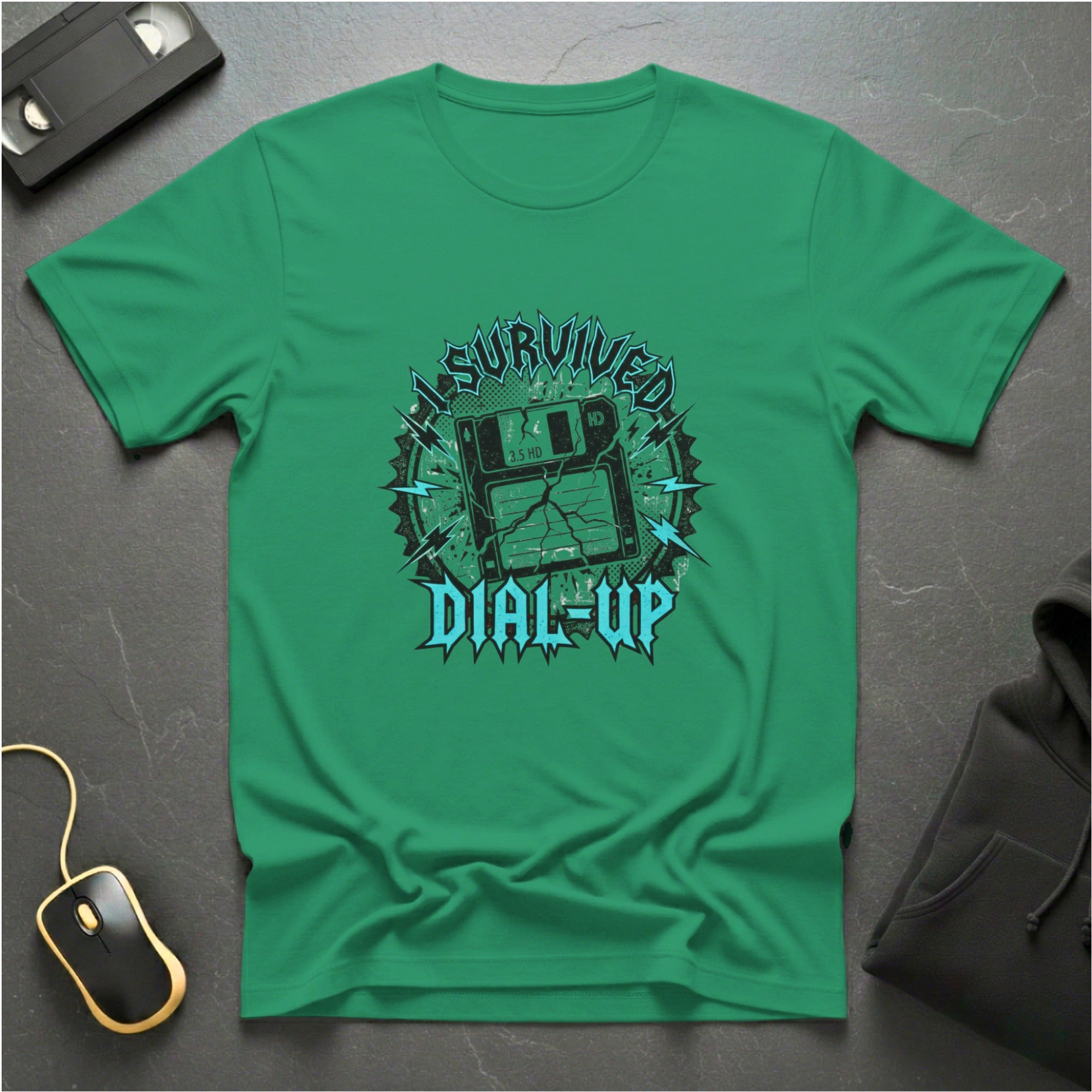 I Survived Dial Up T-shirt