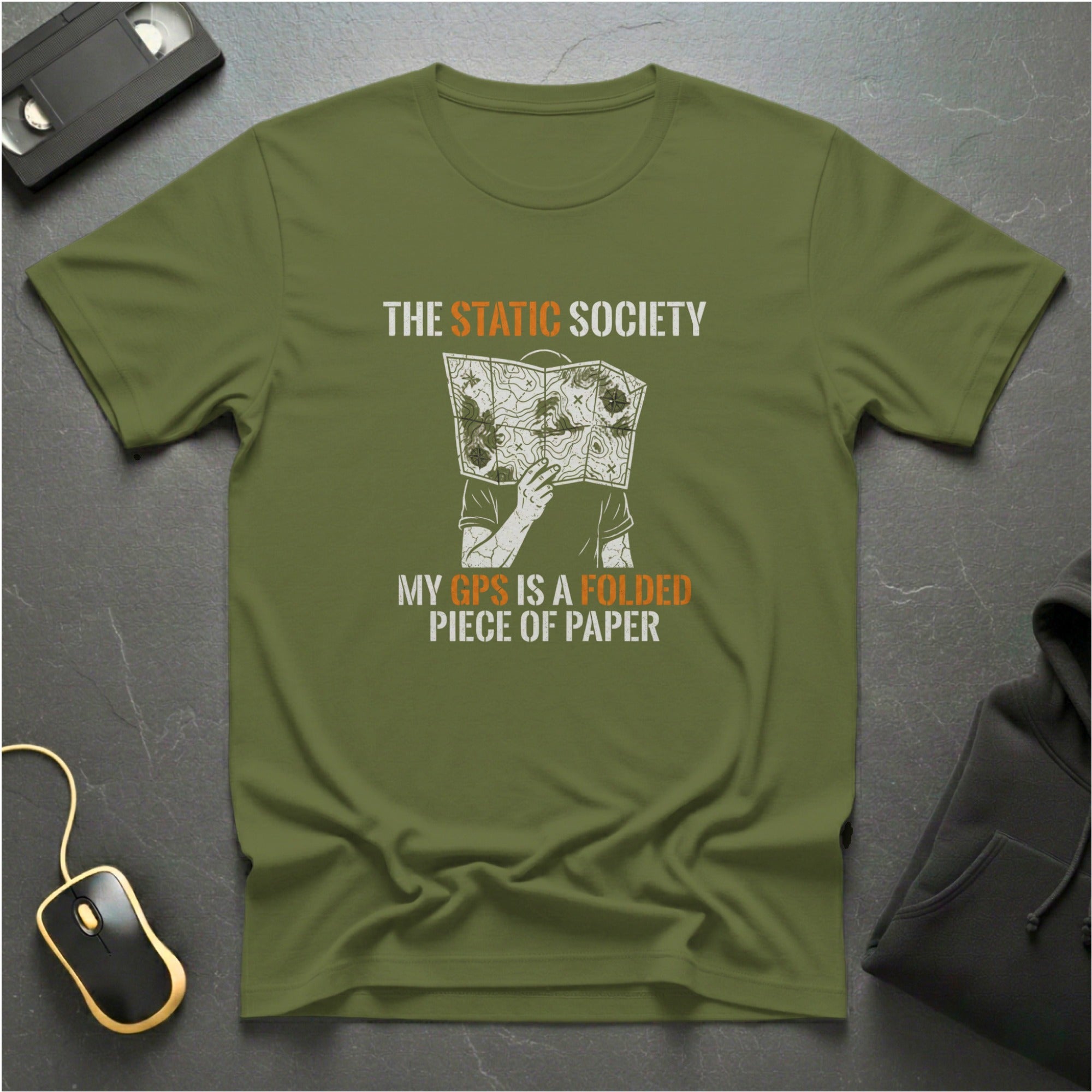 Paper GPS T-Shirt
