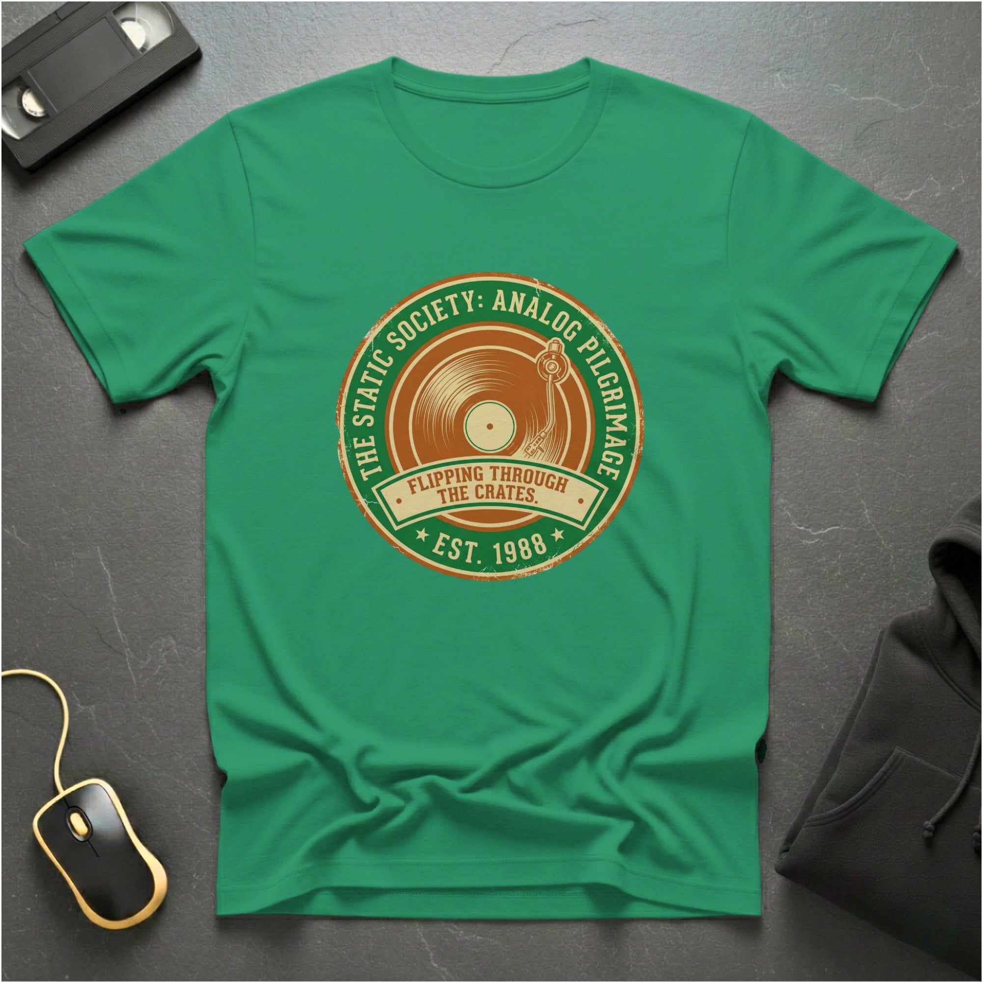 Flipping Through The Crates T-Shirt