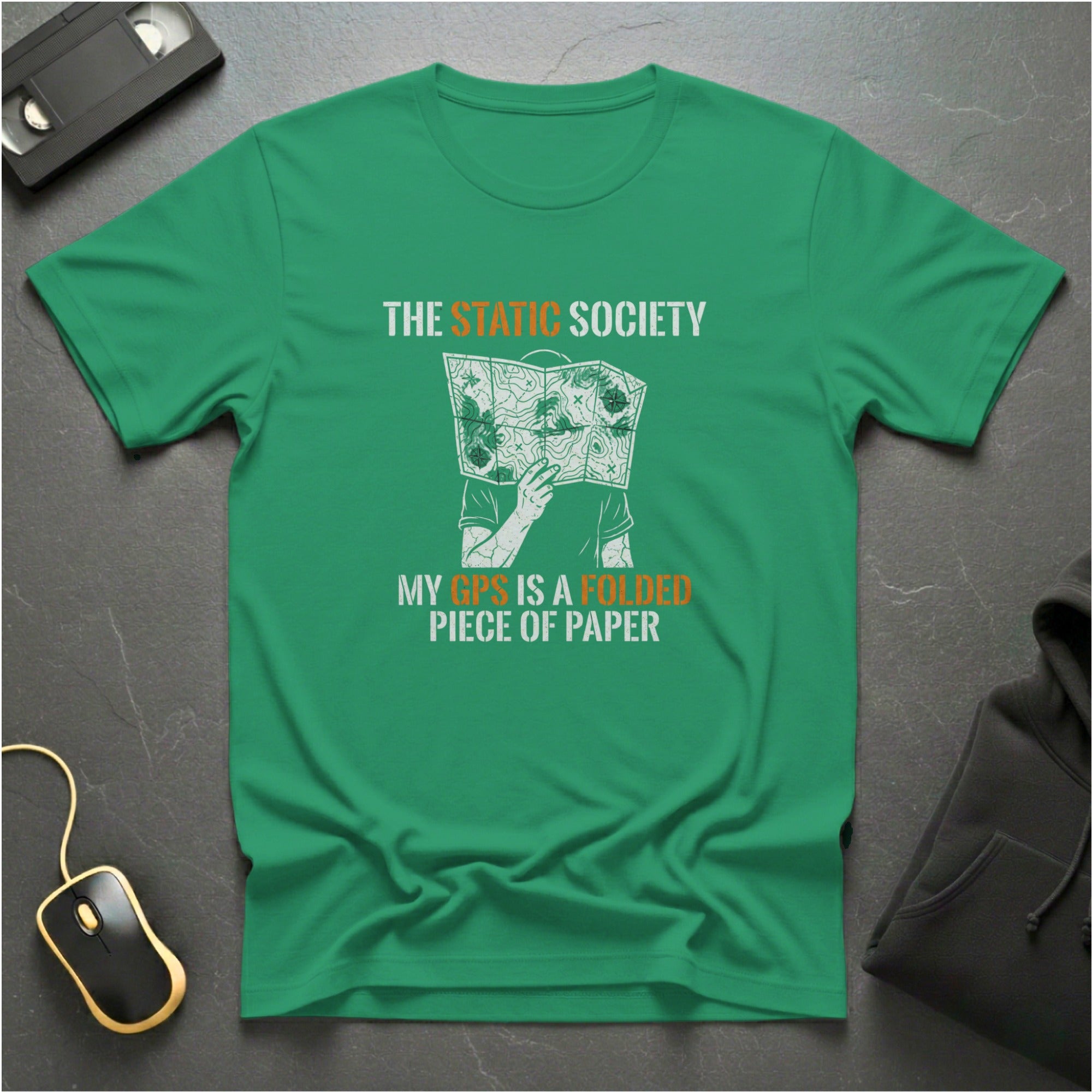 Paper GPS T-Shirt