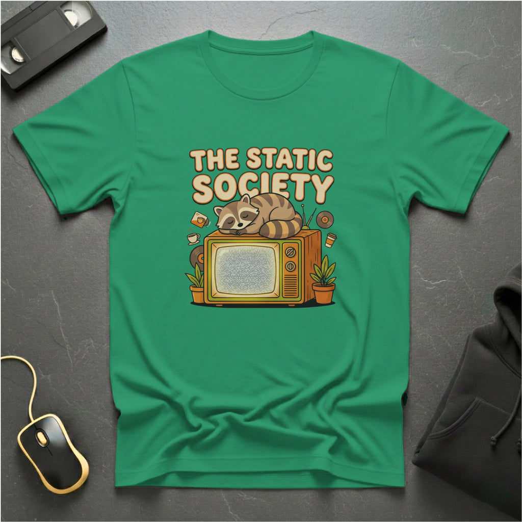 Analog Raccoon T-Shirt