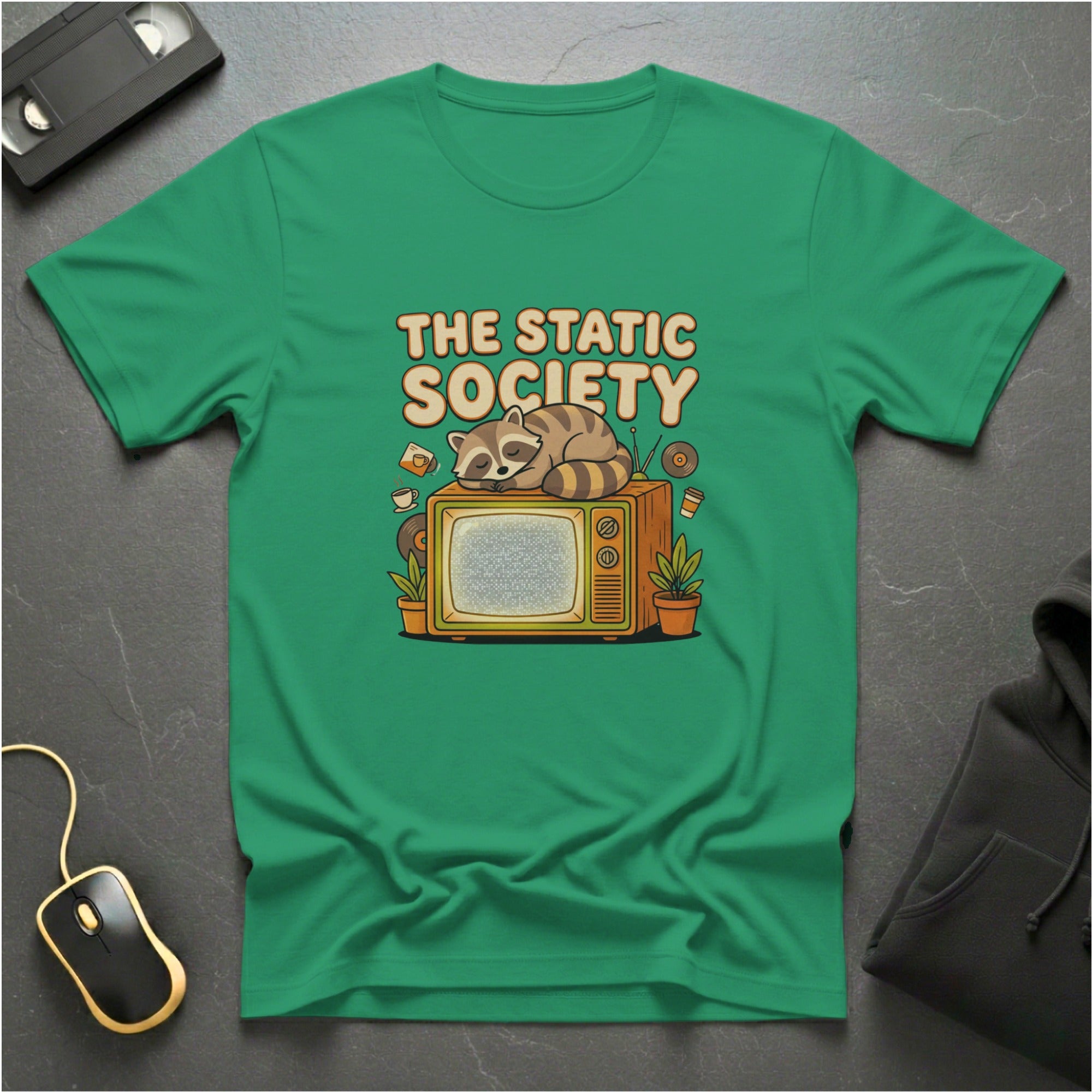 Analog Raccoon T-Shirt