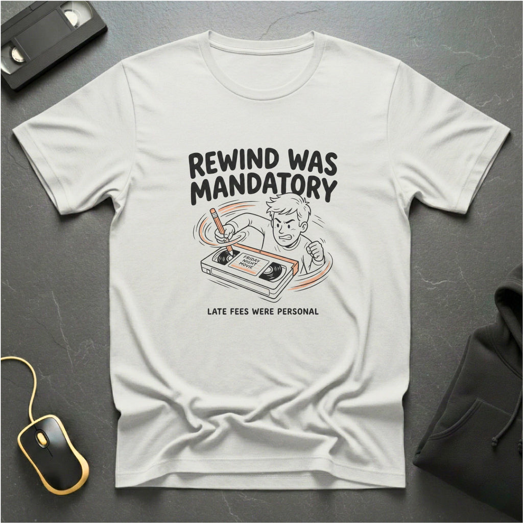 Manual Rewind T-Shirt