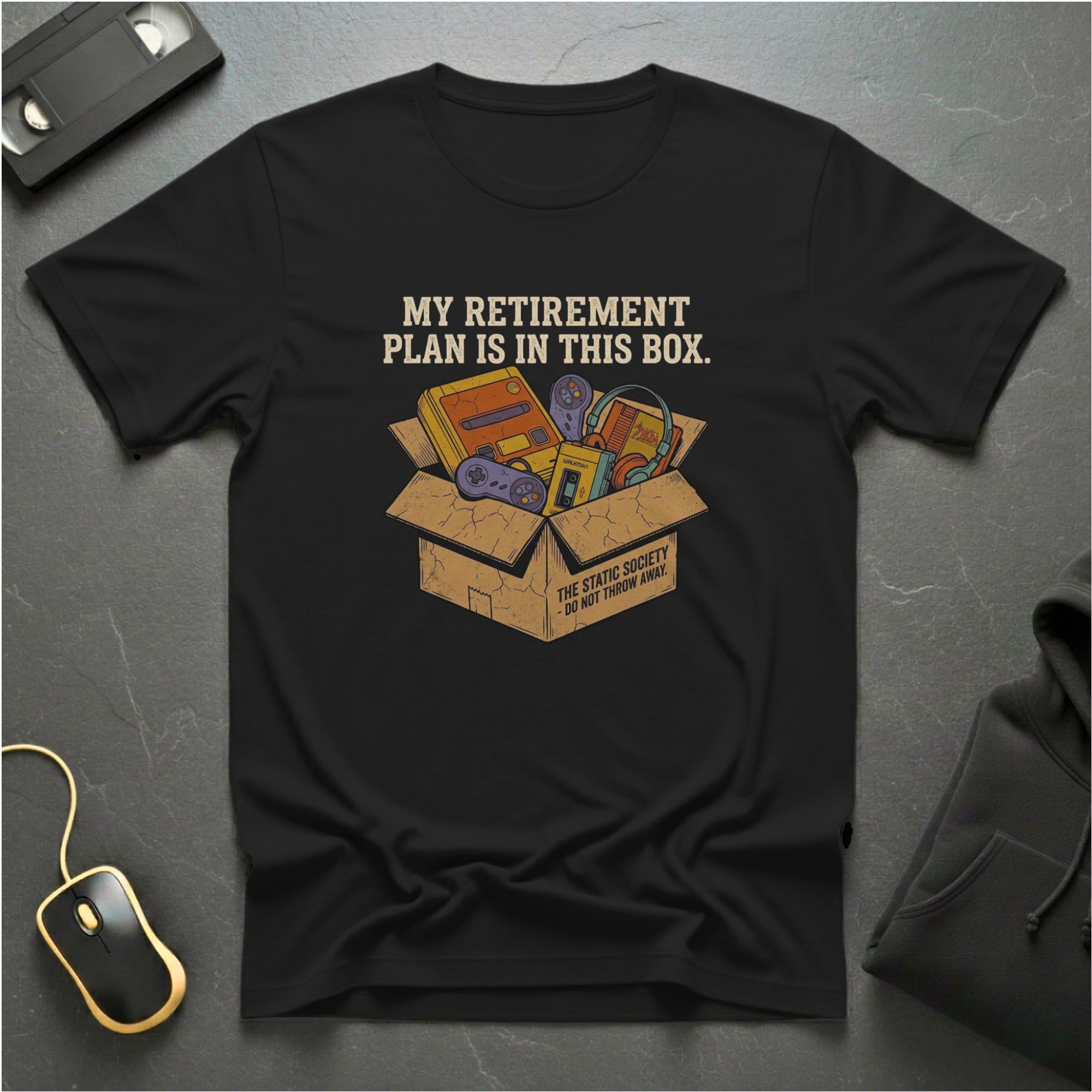 Retirement Plan Box T-Shirt