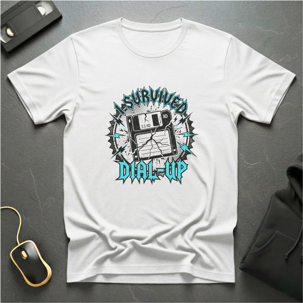 I Survived Dial Up T-shirt