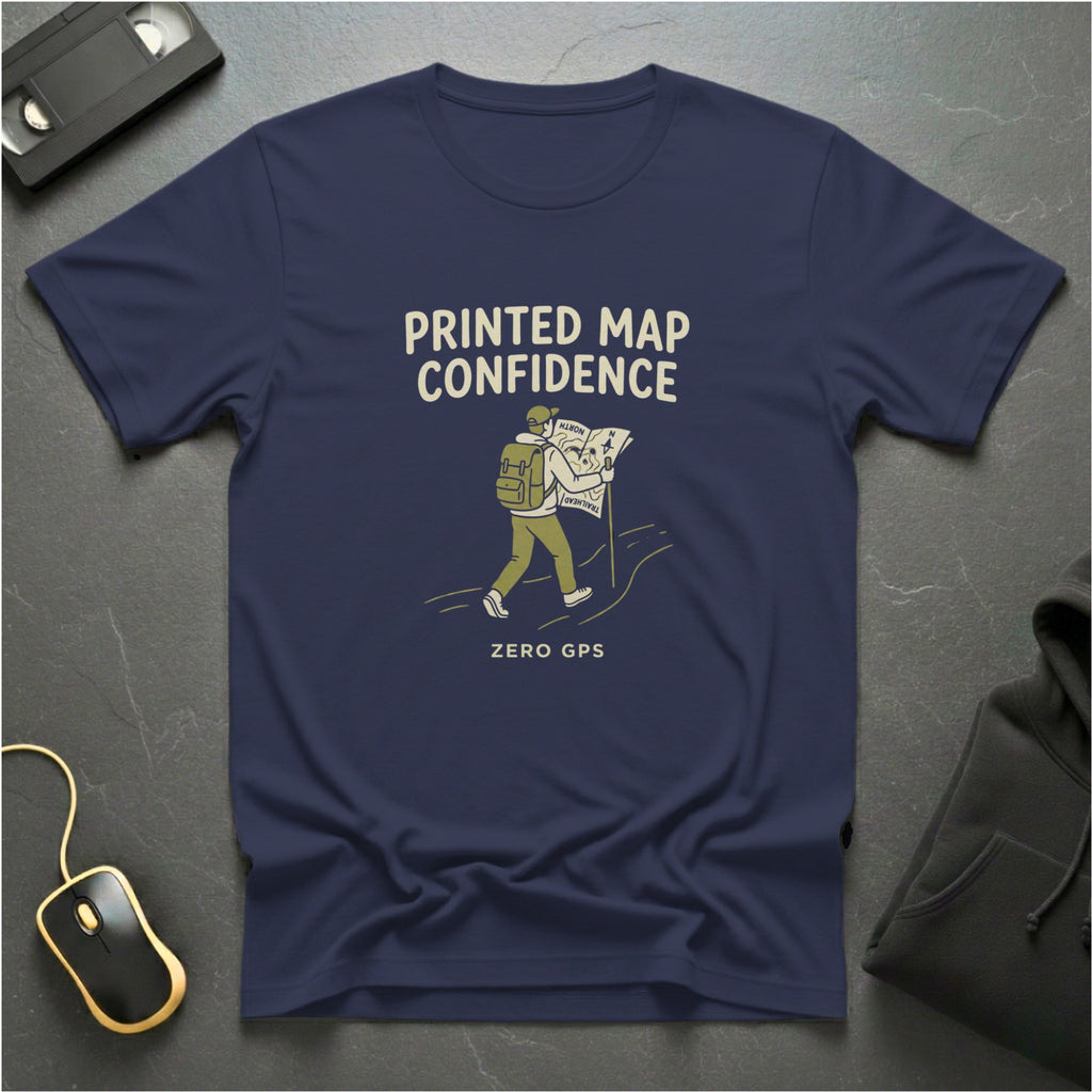 Printed Map T-Shirt
