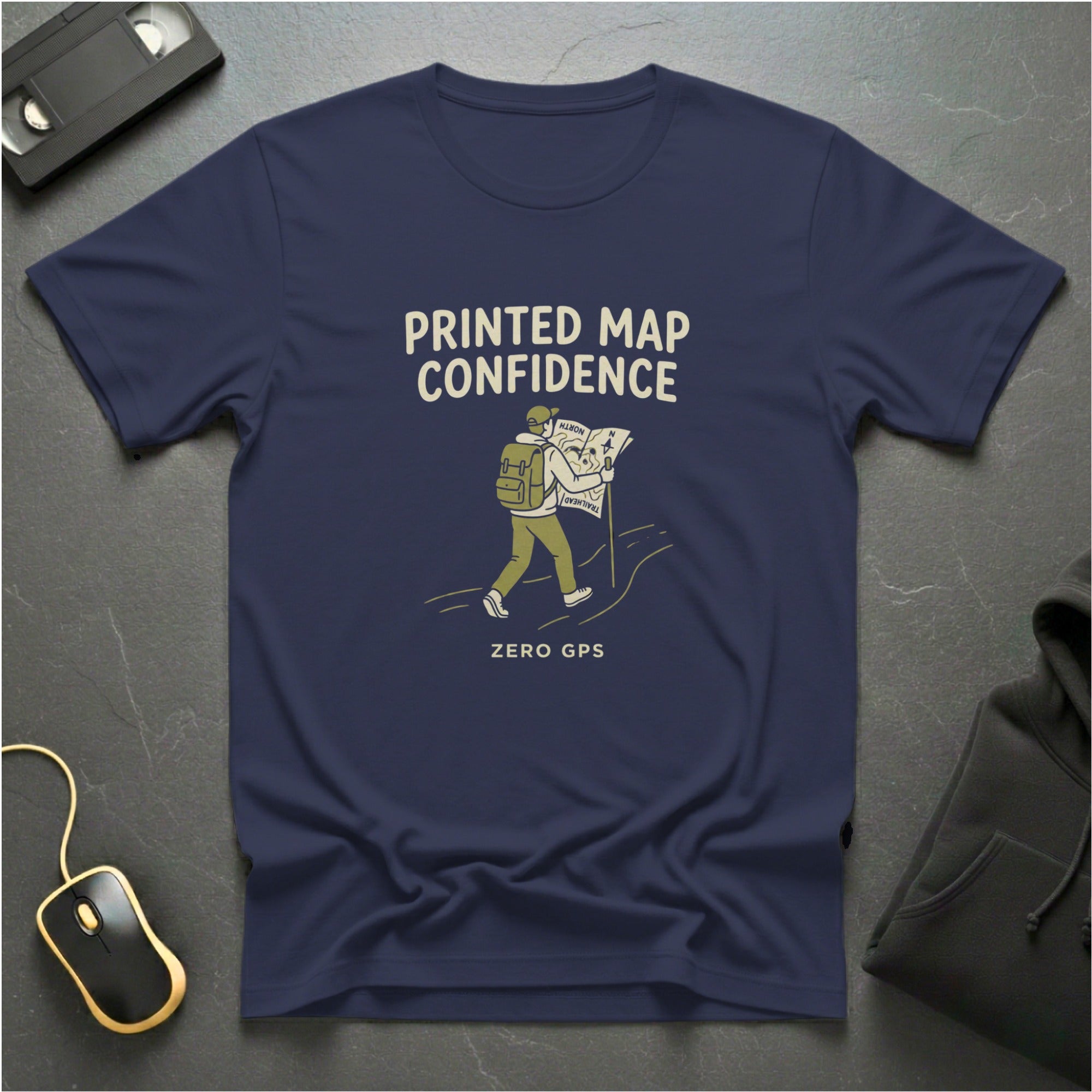 Printed Map T-Shirt