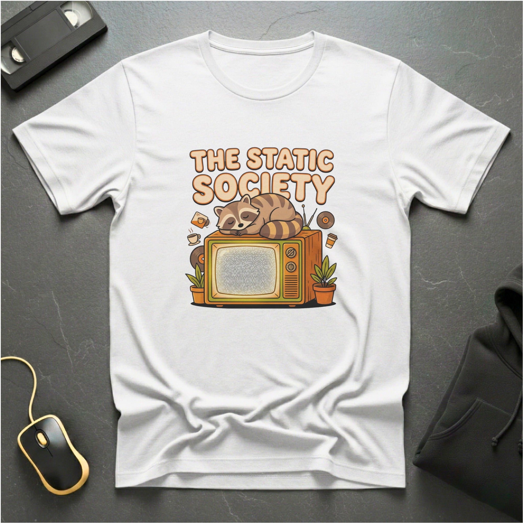 Analog Raccoon T-Shirt