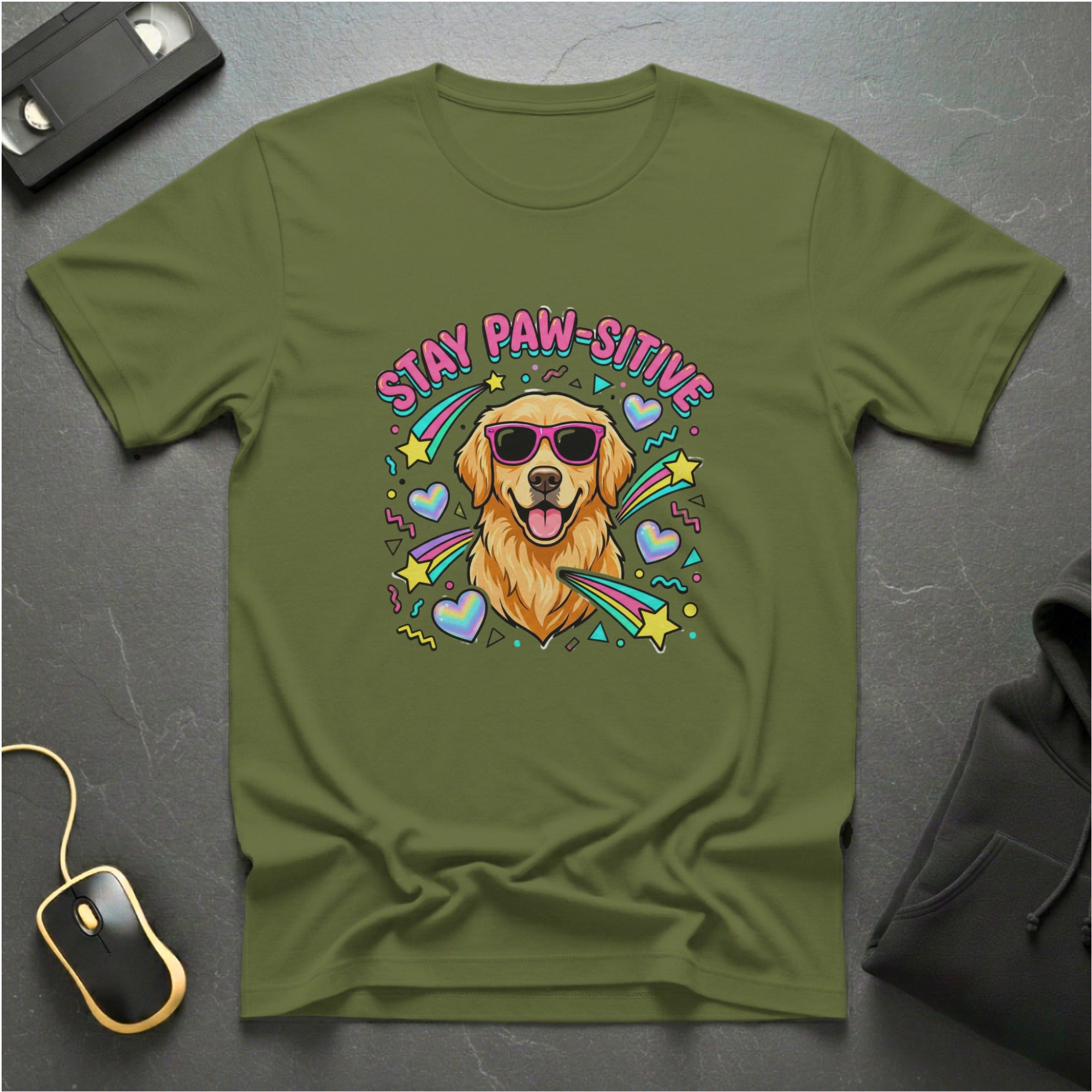Stay Paw-Sitive T-Shirt