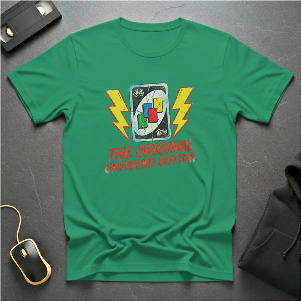OG Unfriend Button T-Shirt