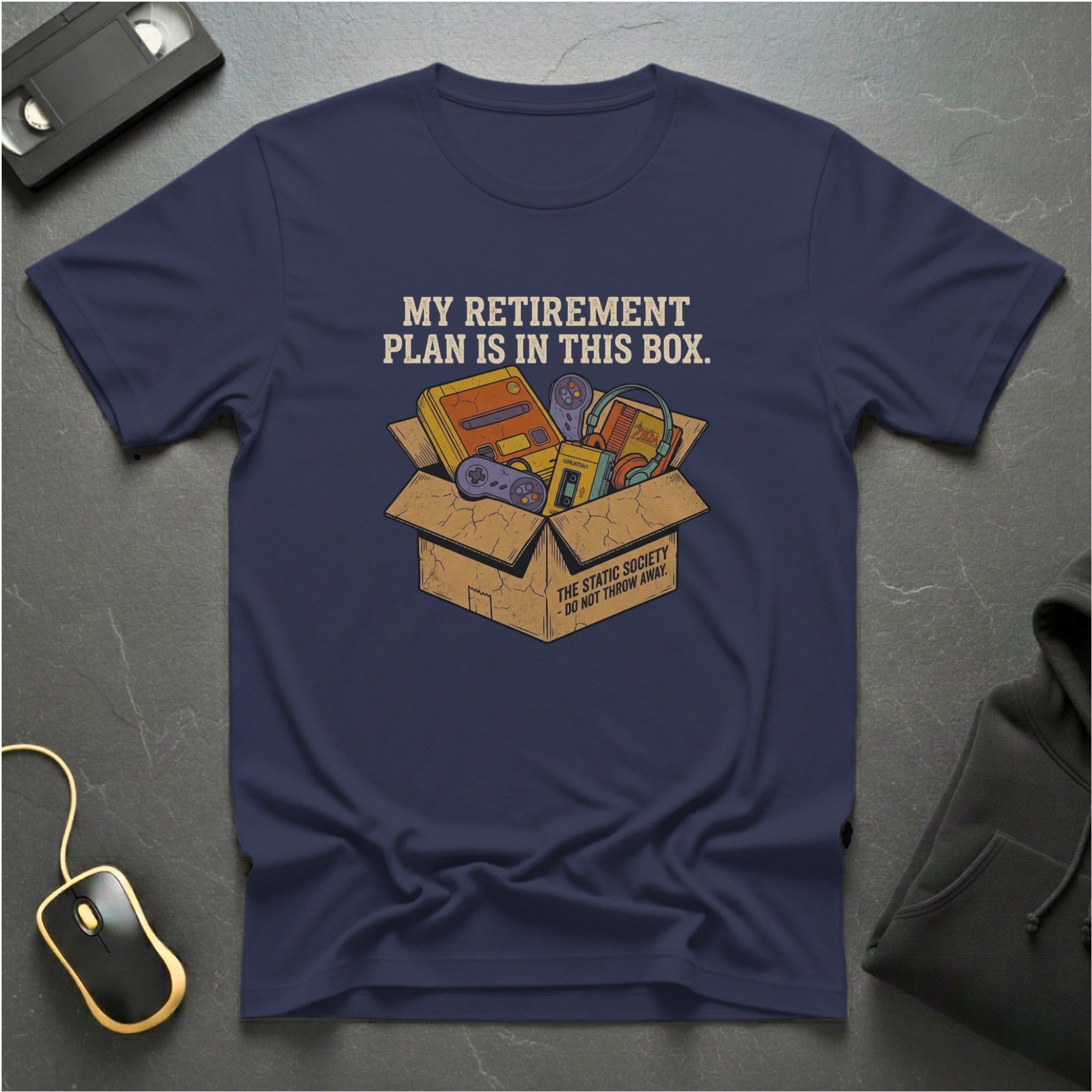 Retirement Plan Box T-Shirt