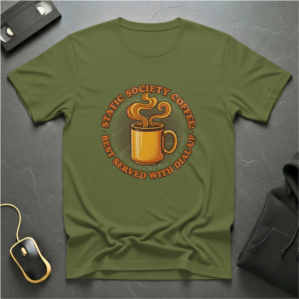 Served With Dial-Up T-Shirt