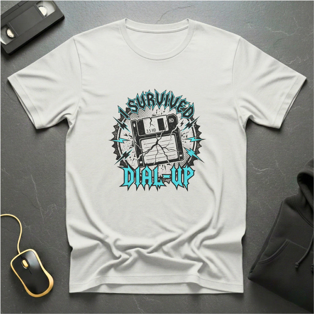 I Survived Dial Up T-shirt
