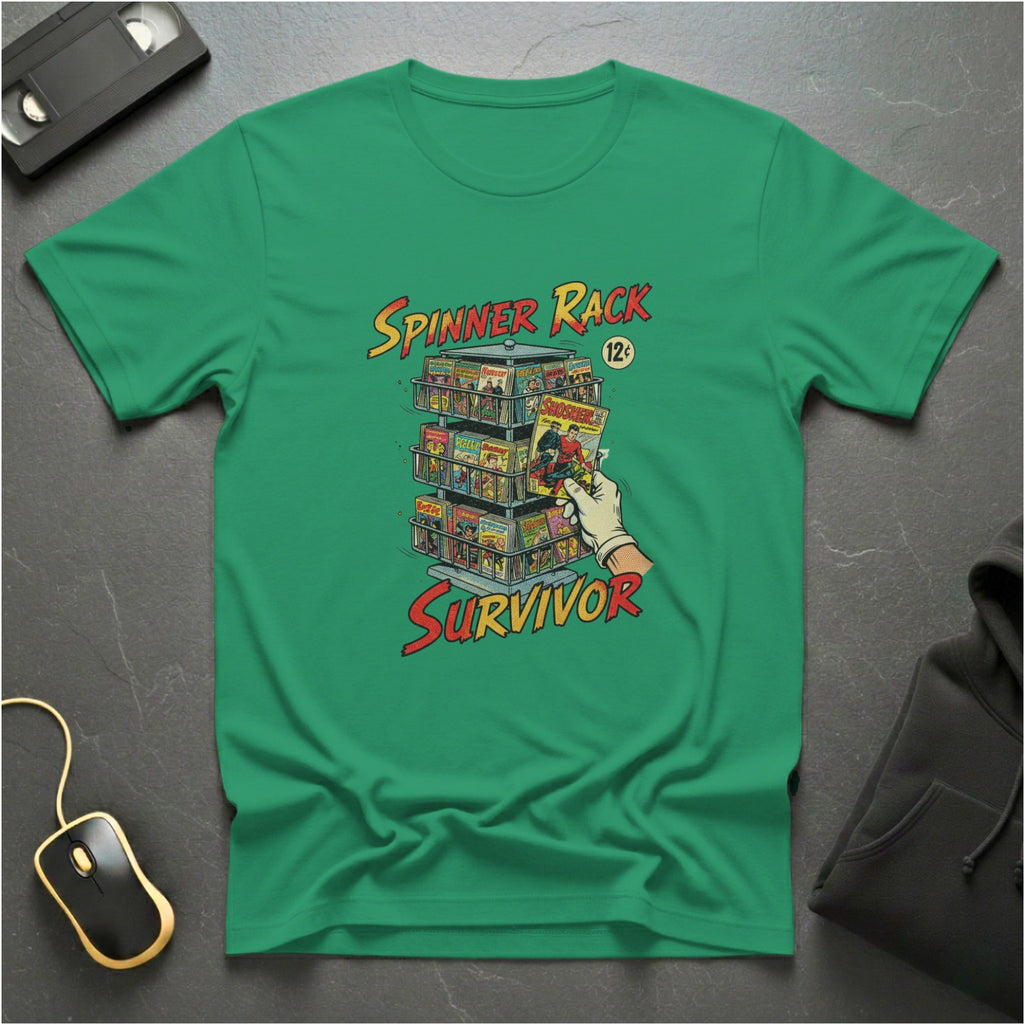 Comic Spinner Rack T-Shirt