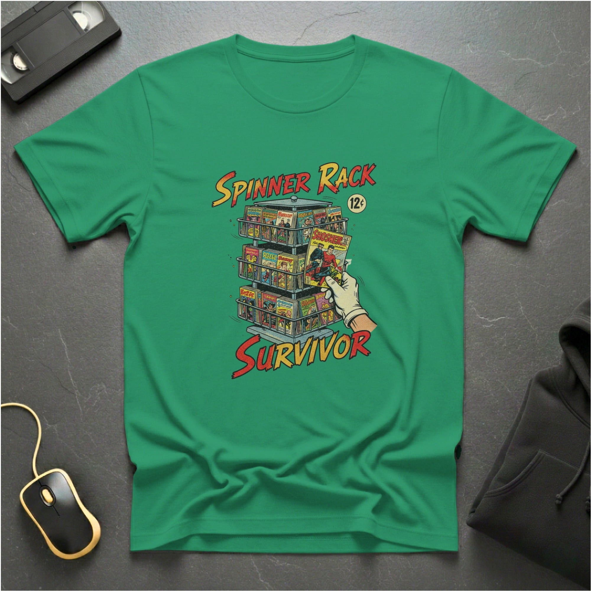 Comic Spinner Rack T-Shirt