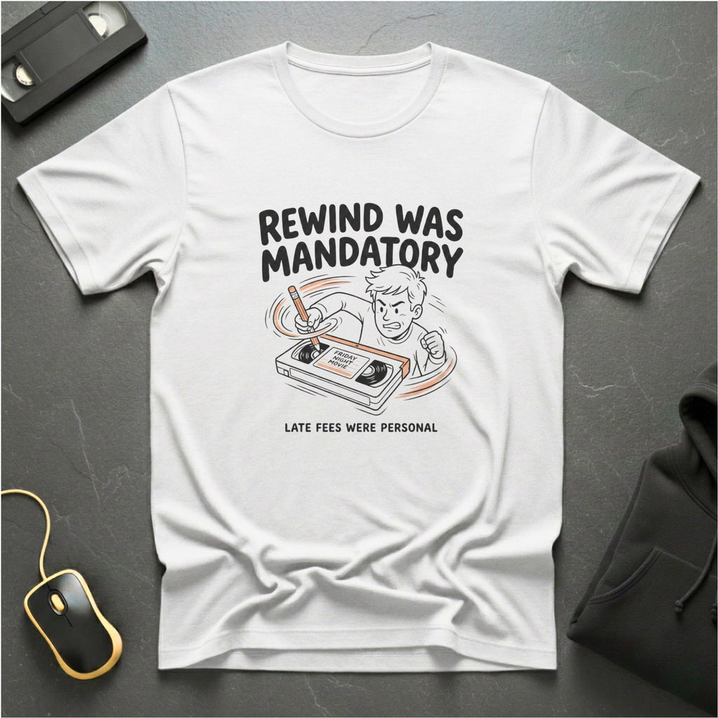 Manual Rewind T-Shirt