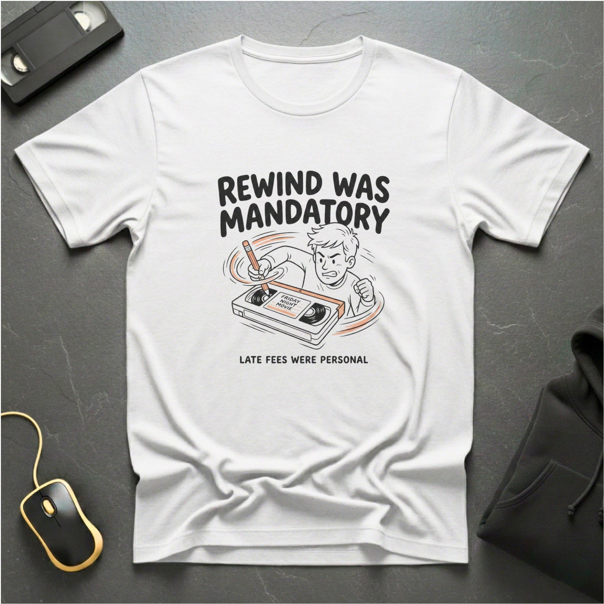 Manual Rewind T-Shirt
