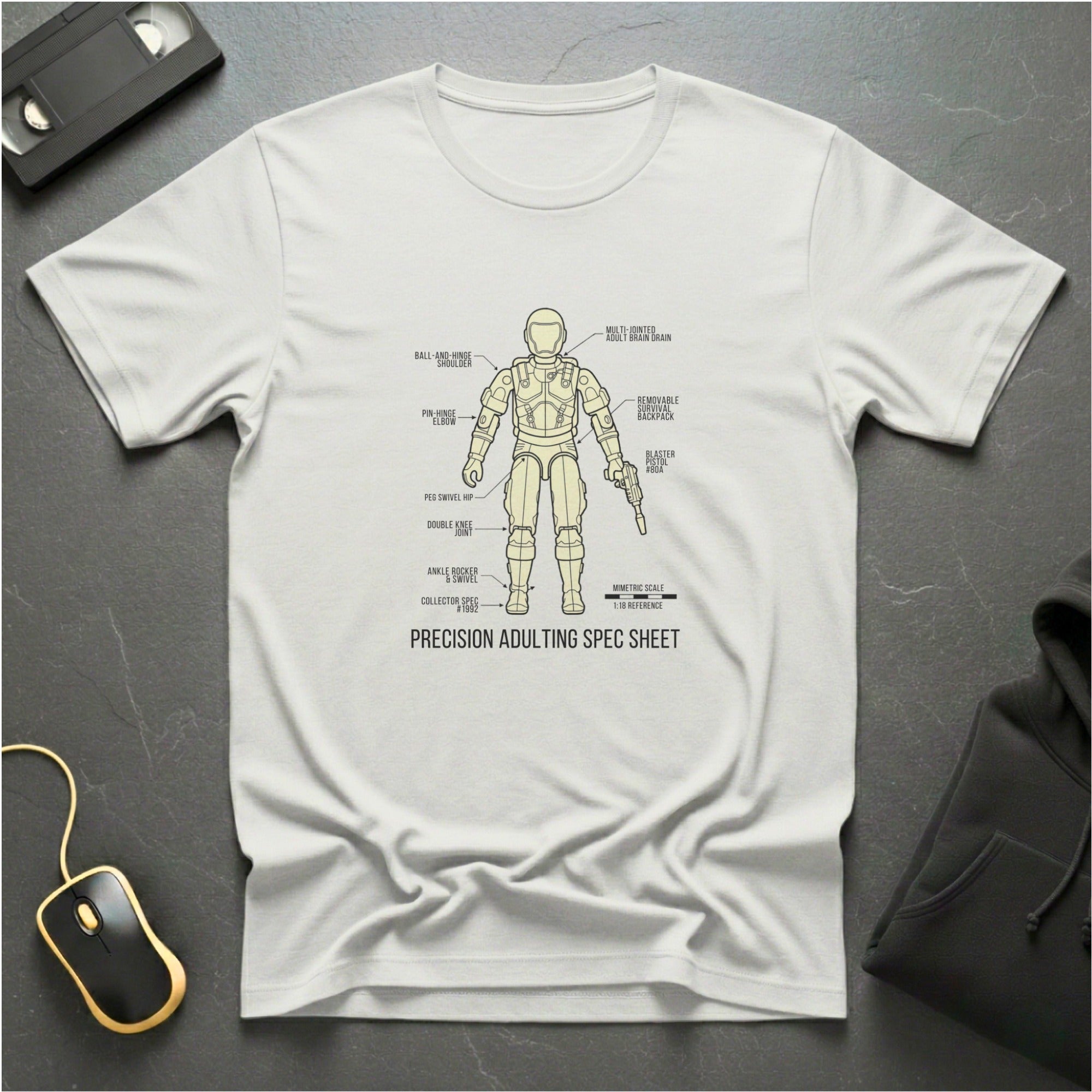 Adulting Spec Sheet T-Shirt