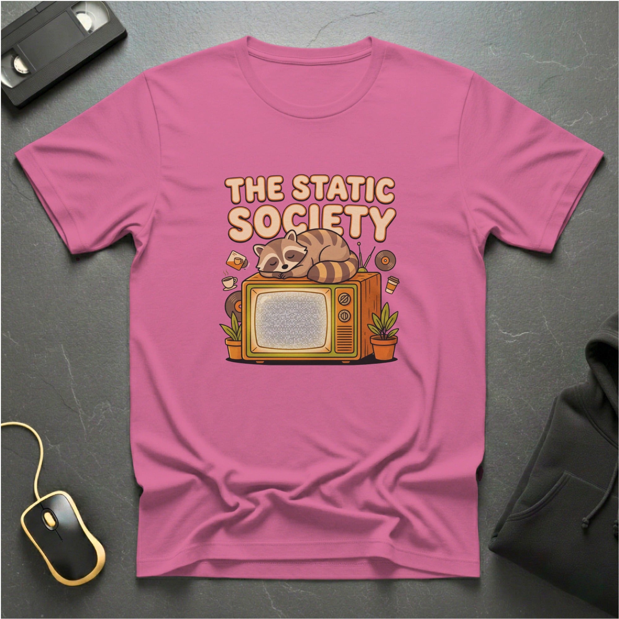 Analog Raccoon T-Shirt