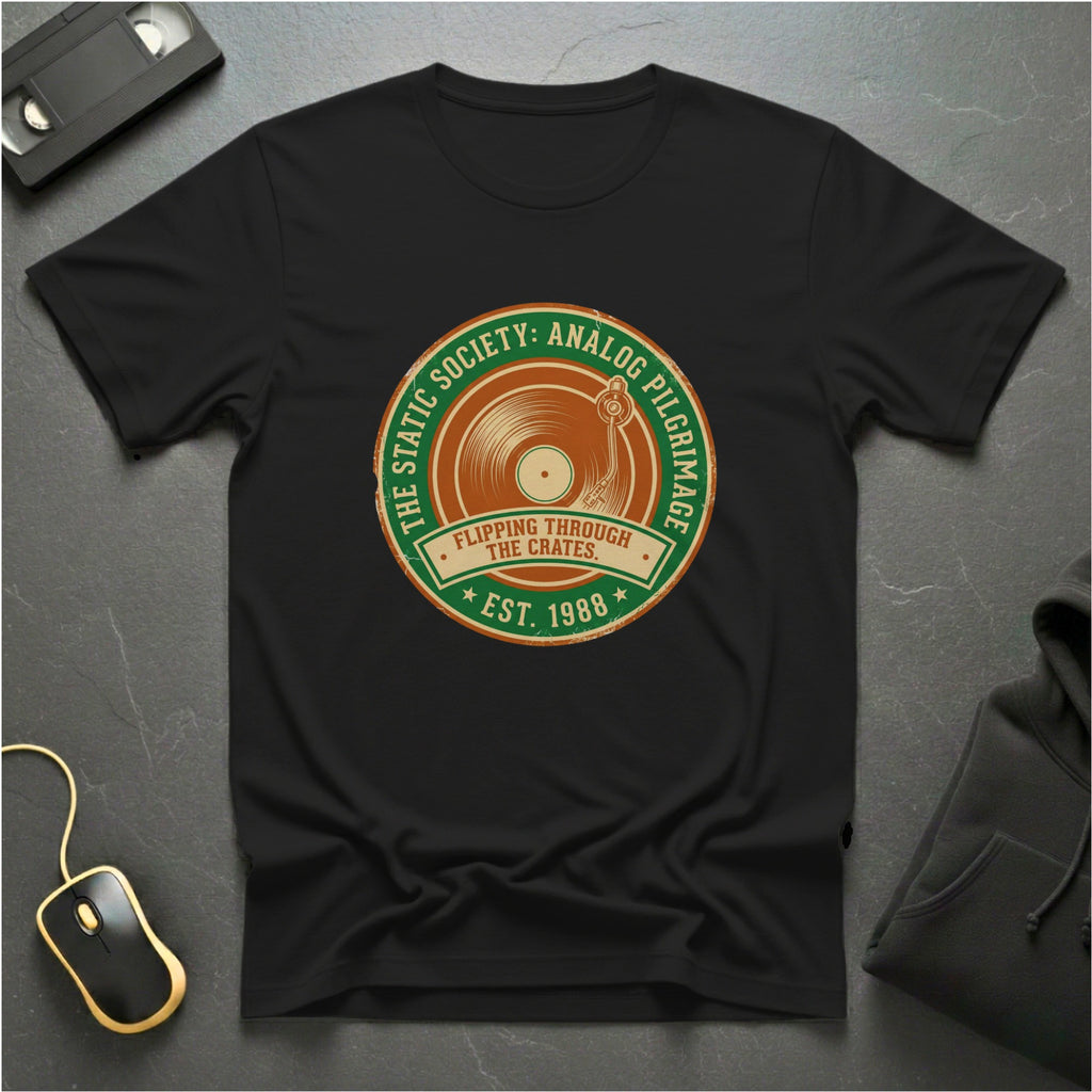 Flipping Through The Crates T-Shirt